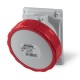 418.1667-SF SCAME FLUSH-MNT. SOCKET 3P+N+E IP66/IP67 16A