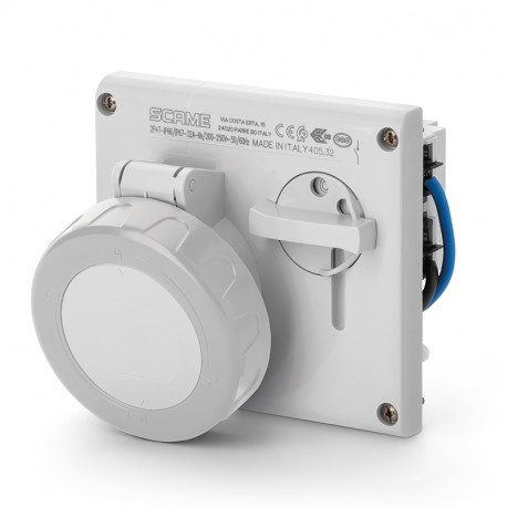 405.16838 SCAME BASE ENCLAV. MEC. 2P+T IP67 16A 8h 250V