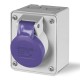 530.3210 SCAME PRISE 2P IP44 32A 20-25V 50Hz 60Hz