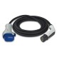 200.CS3C1T24 SCAME ANSCHLUSSKABEL MIT STECKER T3C + T2 32A STECKER