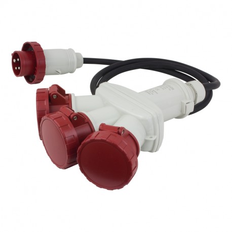 606.3515-063 SCAME ADAPTADOR MULTIPLE 16A IP66 400V AC