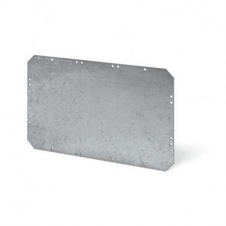 654.0789 SCAME PLATINE 300x220mm GRIS