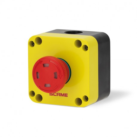 590.PR01R4S SCAME POUSSOIRS ARRET D'URGENCE IP65
