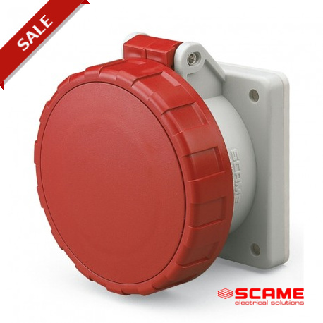 427.3268 SCAME SOCKET OUTLET 2P+E IP67 32A 9h 380-415V