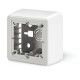 876.PA6050 SCAME SCATOLA PORTA APPARECCHI 60Xh 53 BIANCA