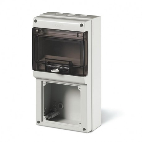 672.2200 SCAME ENCLOSURE WITH 1 OMNIA SERIE CUTOUTS