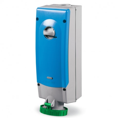 564.63832 SCAME BASE ENCLAV. MEC. 2P+T IP67 63A 2h 50V