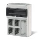 672.5522 SCAME DOMINO IP66 M550 24DIN 5 TOMAS (4+1)