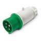 211.32361 SCAME PLUG 3P+E IP44 32A 10h 50V AC 100-300Hz