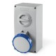 505.M6375 SCAME BASE ENCLAV. MEC. 3P+N+T IP67 63A 9h