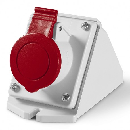 512.M1658 SCAME BASE 2P+T IP44 16A 9h 380-415V AC 50Hz