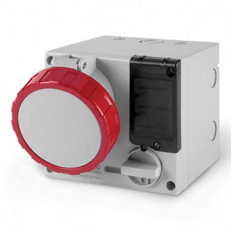 506.M3287 SCAME BASE ENCLAV. MEC. 3P+N+T IP67 32A 6h