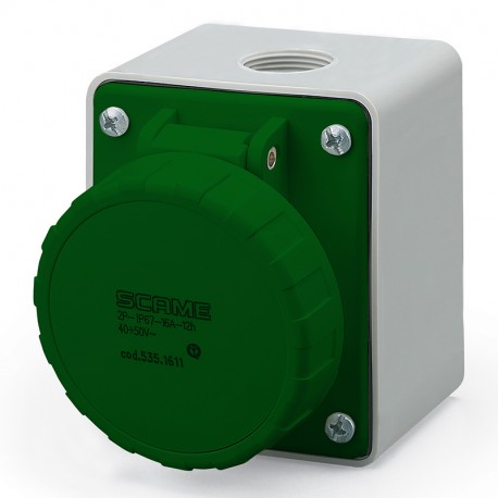 535.32115 SCAME PRISE 2P IP67 32A 11h 20-25V 40-50V