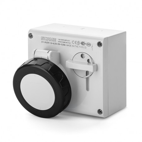 505.32866 SCAME BASE ENCLAV. MEC. 3P+T IP67 32A 7h