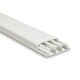 879.0120 SCAME SKIRTING TRUNKING 120 MM WHITE