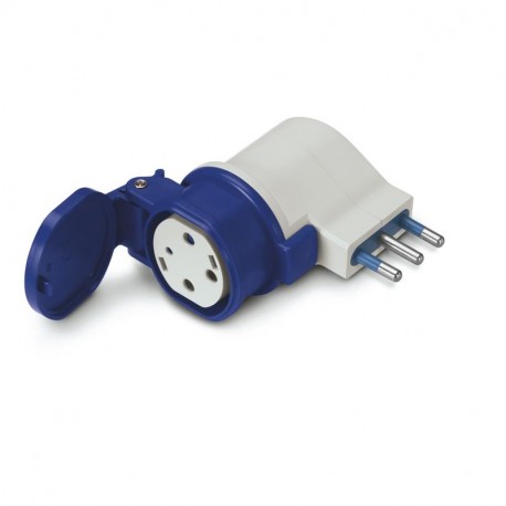 200.01623 SCAME ADATTATORE VEICOLO EL.2P+T 220V 16A IP44