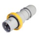 218.12530 SCAME STECKER 2P+E IP66/IP67 125A 4h 100-130V AC