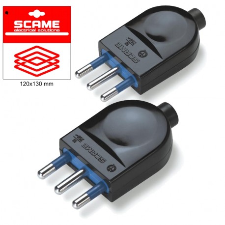 999.12318N SCAME SP/SP.BLUELINE 2P+T 10A -16A