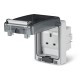 570.6413 SCAME BS-STANDARD-BUCHSE IP66 70x87 13A