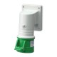 452.16632 SCAME STECKDOSE 2P+E IP44 16A 2h 50V AC