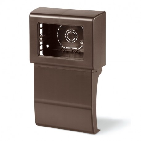 879.PA8051M SCAME BOX-83,5 MM MITTENABSTAND FÜR ROCK.120MM BROWN