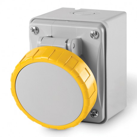 527.M1652 SCAME BASE 3P+N+T IP67 16A 4h 100-130V AC 50Hz