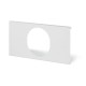 872.PC100 SCAME PLACA PARA TOMADAS IEC IP40 100mm