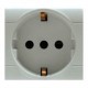 101.6404.G SCAME BASE 2P+T 16A 250V AC