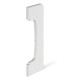 879.TM0080A SCAME DURCH-WAND-TERMINAL 80MM, DUNKELGRAU