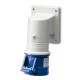 452.1665 SCAME PRESA INC.90° 3P+N+T 16A IP44 9H