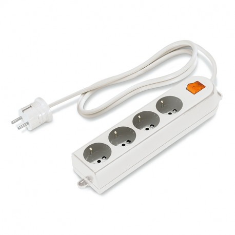 160.239/D SCAME PRESA MULTIPLA 4 P30 +INTER. c/cavo+Unel