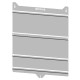 579.0031 SCAME PLAQUE MODULAIRE 3x16/32A + 1x63A GRIS