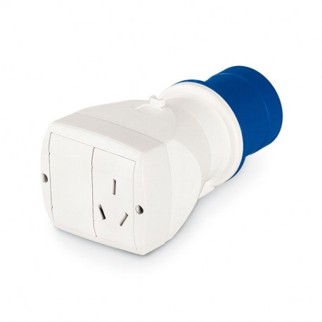 610.377 SCAME ADAPTOR FROM IEC309 TO ARGENTINE ST.
