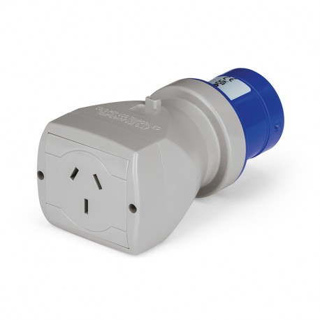 610.377 SCAME ADAPTADOR SIMPLE 10A IP20 250V AC