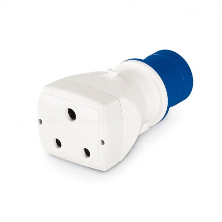 610.376 SCAME ADAPTADOR SIMPLE 16A IP20 250V AC