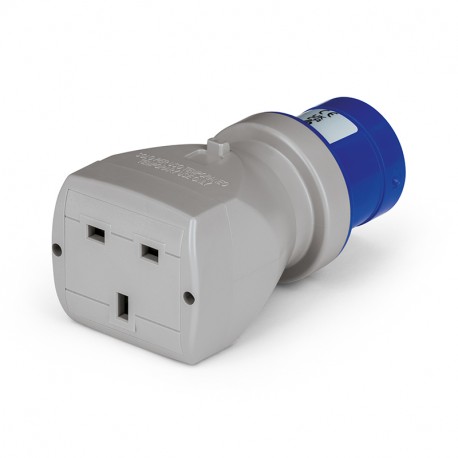 610.375 SCAME ADATT.IEC309-DOMESTICO INGLESE 13A