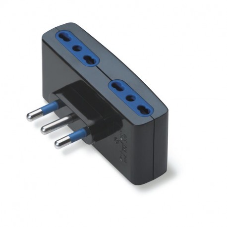 146.530/N SCAME 4-WEGE-ADAPTER 2P+E 16A-DUAL-USE -