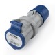 313.1643P SCAME PROLONGADOR 2P+T IP44 16A 6h 200-250V AC