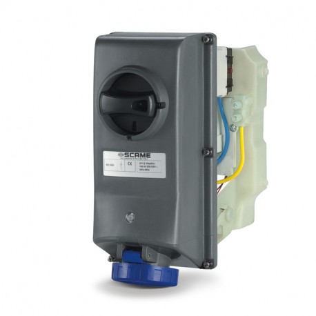403.1675 SCAME PRESA INTERBL. 3P+N+T IP66/IP67 16A 9h