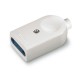 106.3010 SCAME PRESA BLUELINE 2P 10A BIANCA