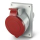 413.3267-SF SCAME PRISE A ENCASTRER. 3P+N+T IP44 32A 6h