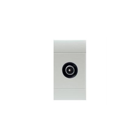 101.6431.01B SCAME TV-STECKDOSE-STECKER-ANSCHLUSS WEIß