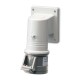 452.16676 SCAME SOCKET OUTLET 3P+N+E IP44 16A 7h
