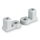 136.001 SCAME KIT ETRIERS DE FIXATION EN SAI
