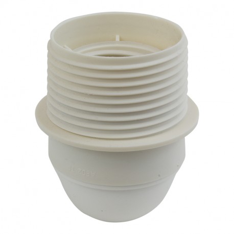 190.6000FCGB SCAME PORTALAMPADA E27 F/S CPF BIANCO