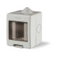 136.5121 SCAME CONTENITORE IP55 1 MODULO UNIBOX