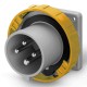 248.1691 SCAME BASE CONECTORA 3P+T IP66/IP67 16A 4h