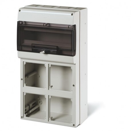 672.5416 SCAME ENCLOSURE WITH 4 OMNIA SERIES CUTOUTS