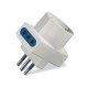 146.557 SCAME ADATTATORE BLUELINE P30+2 PR. 2P+T 10A