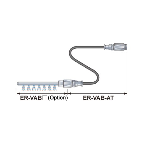 ER-VAB-AT PANASONIC Tube nozzle extension, straight tube ER-V series